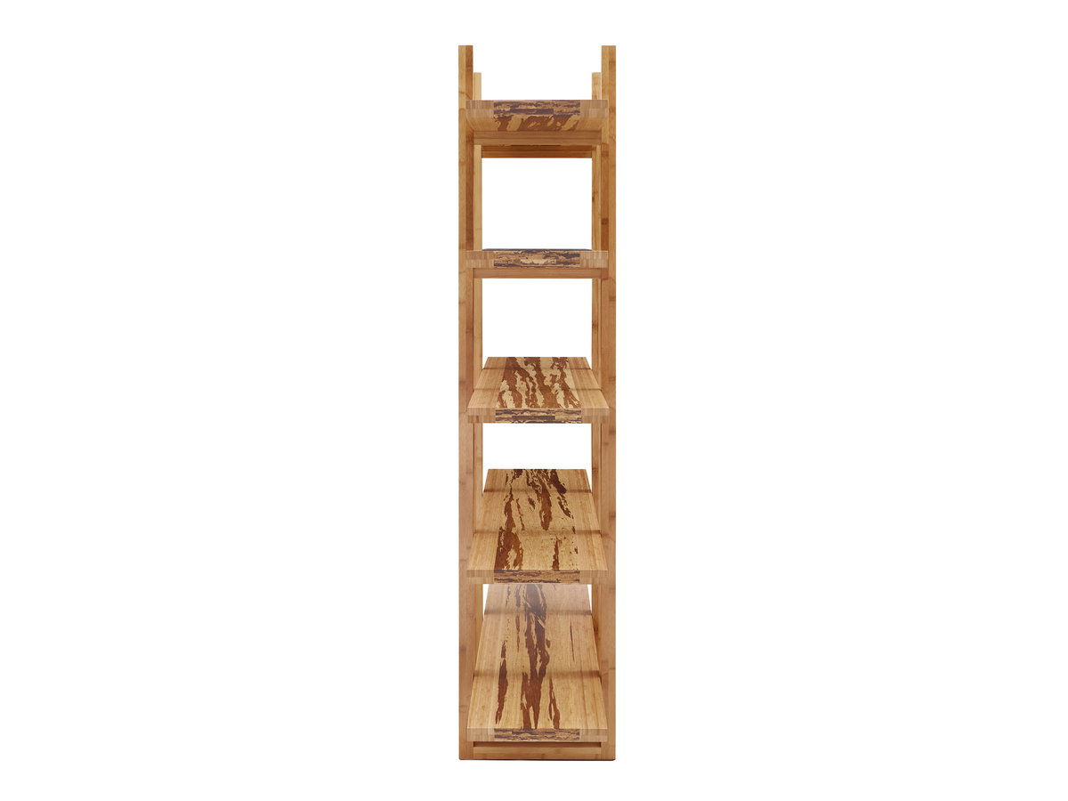 Magnolia Shelf, Exotic, Shelving & Bookcase by Greenington, 16" length x 66" width x 72" height View 10