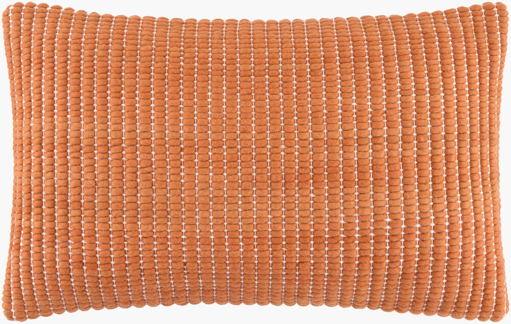 Chunky Grid Lumbar Pillow, Decorative Pillow by Surya, 13" length x 20" width