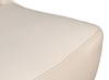 Kennett Swivel Chair Crystal White Leath, by Sarreid, 3' length x 2'9" width x 2'9" height thumbnail 7