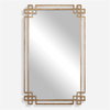 Devoll Antique Gold Mirror, by Uttermost, 1'10.75" width x 3'0.62" height x 1" depth thumbnail 1