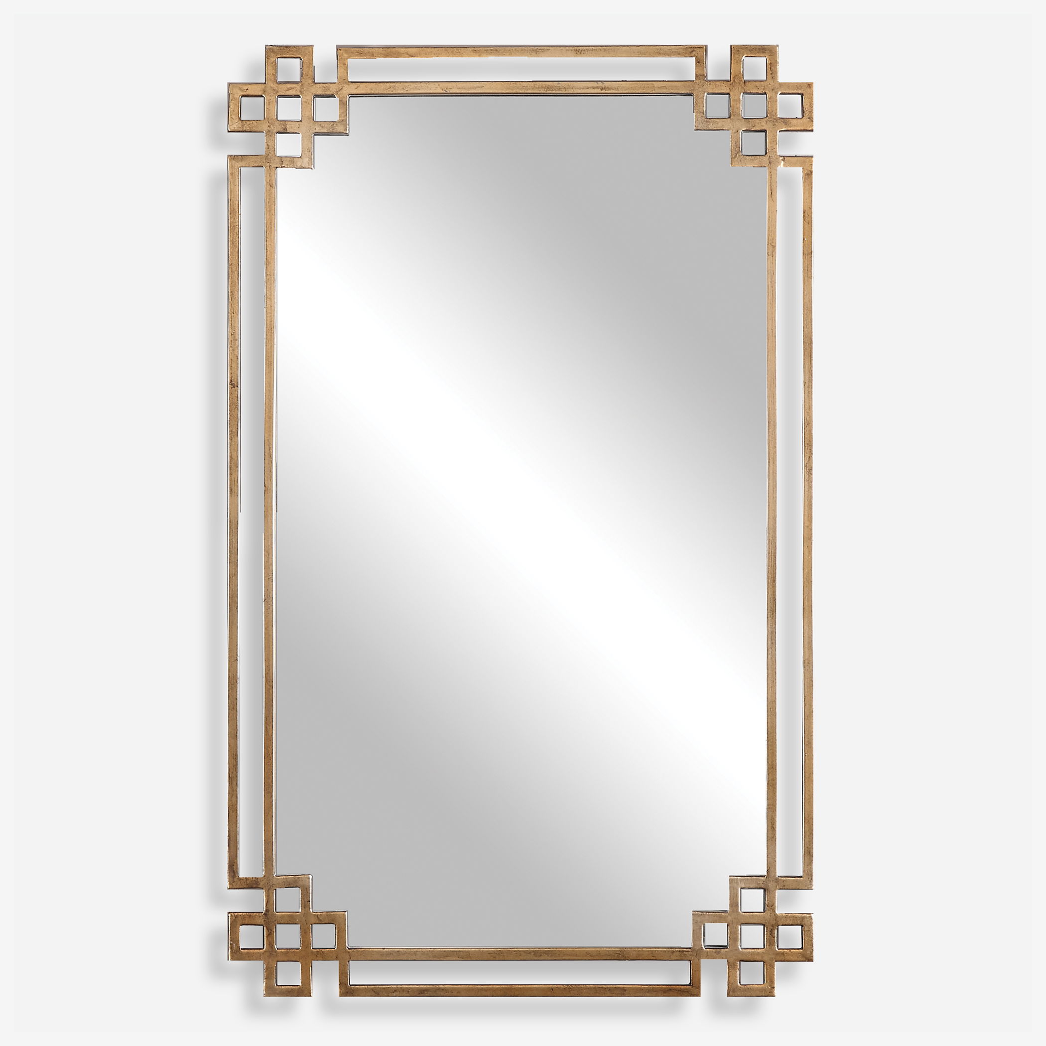 Devoll Antique Gold Mirror large image 