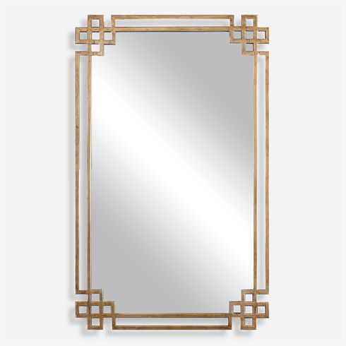 Devoll Antique Gold Mirror