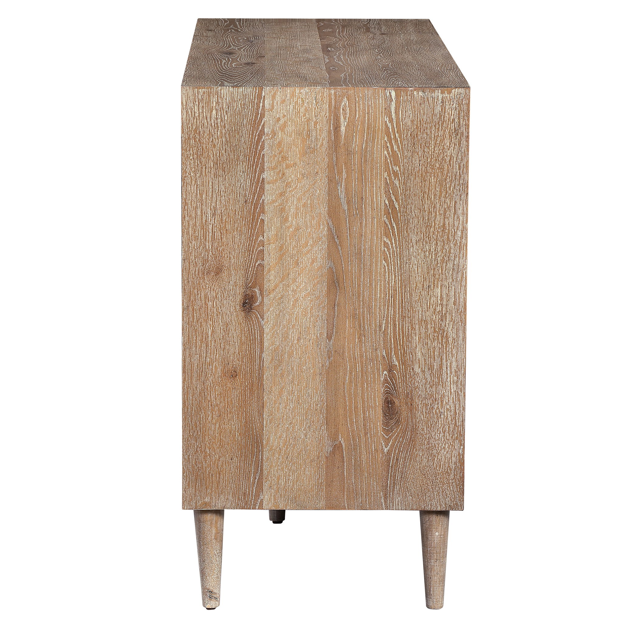 Dani 4 Door White Cabinet large image 