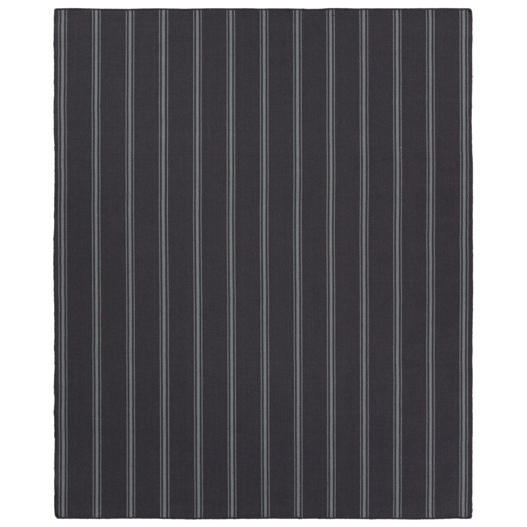 Memento Handmade Indoor/Outdoor Striped Navy/ Light Blue large image 