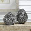 Cosmic Black & White Vases, Set/2 thumbnail 2