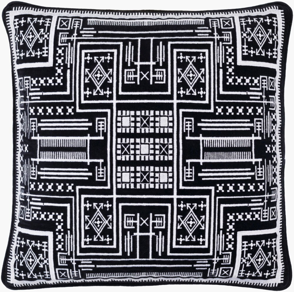 Camaxtli Accent Pillow, Decorative Pillow by Surya, 18" length x 18" width