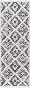 Morocotton Machine Woven Rug, by Surya, 7'2.61" length x 2'6.31" width thumbnail