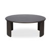 Penny Large Coffee Table Dark Brown, by Moe's Home, 39" width x 15.75" height x 39" depth thumbnail 4