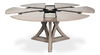 Casual Jupe Dining Table,Moonskin,Lg, by Sarreid, 66" length x 66" width x 30" height thumbnail 2