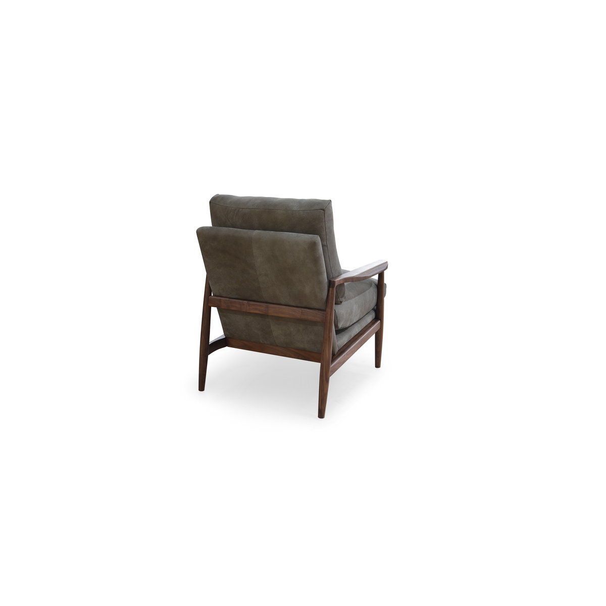 Arturo Accent Chair Brown, by Moe's Home, 29" width x 35" height x 33" depth View 3