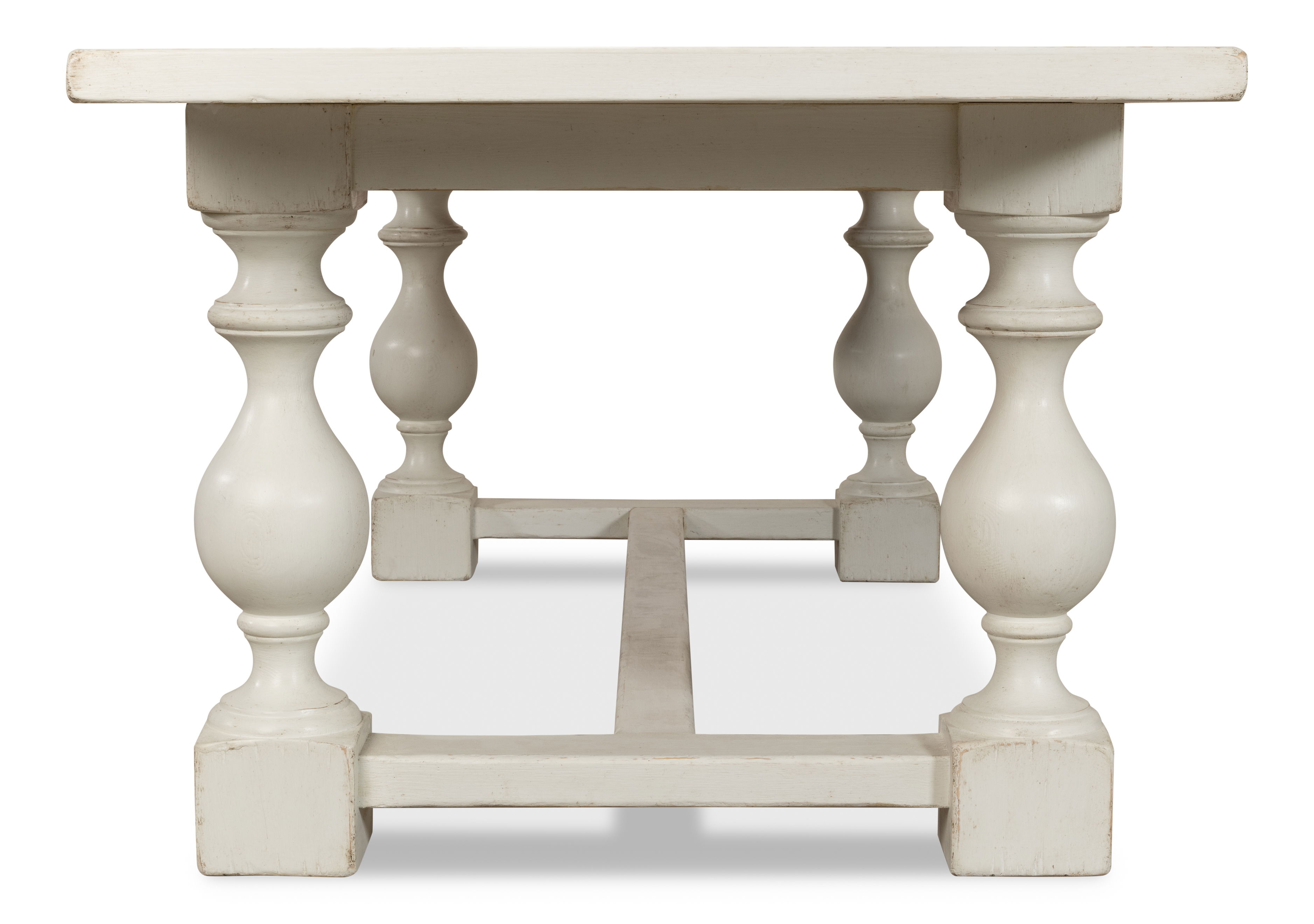 Owen Dining Table, Antique White large image 