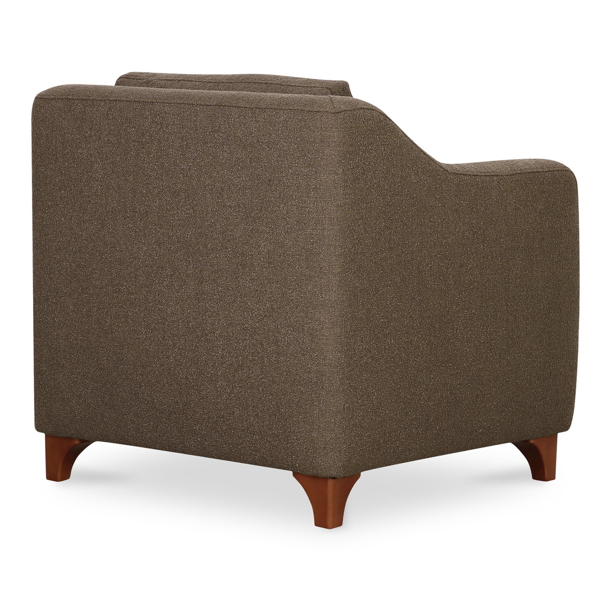 Hewitt Accent Chair Warm Grey, by Moe's Home, 32" width x 31.5" height x 32" depth View 3