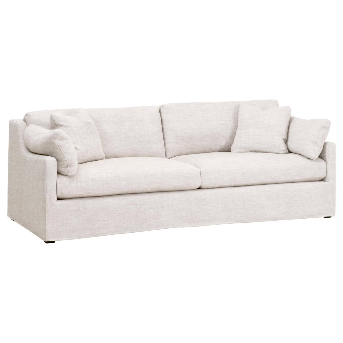 Lena 95' Slope Arm Slipcover Sofa, Seating by Essentials for Living, 94.5" width x 34" height x 39" depth View 2