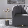 Laurier Mirrored Accent Table, Side & End Table by Uttermost, 11.75" width x 24.75" height x 11.75" depth thumbnail 4