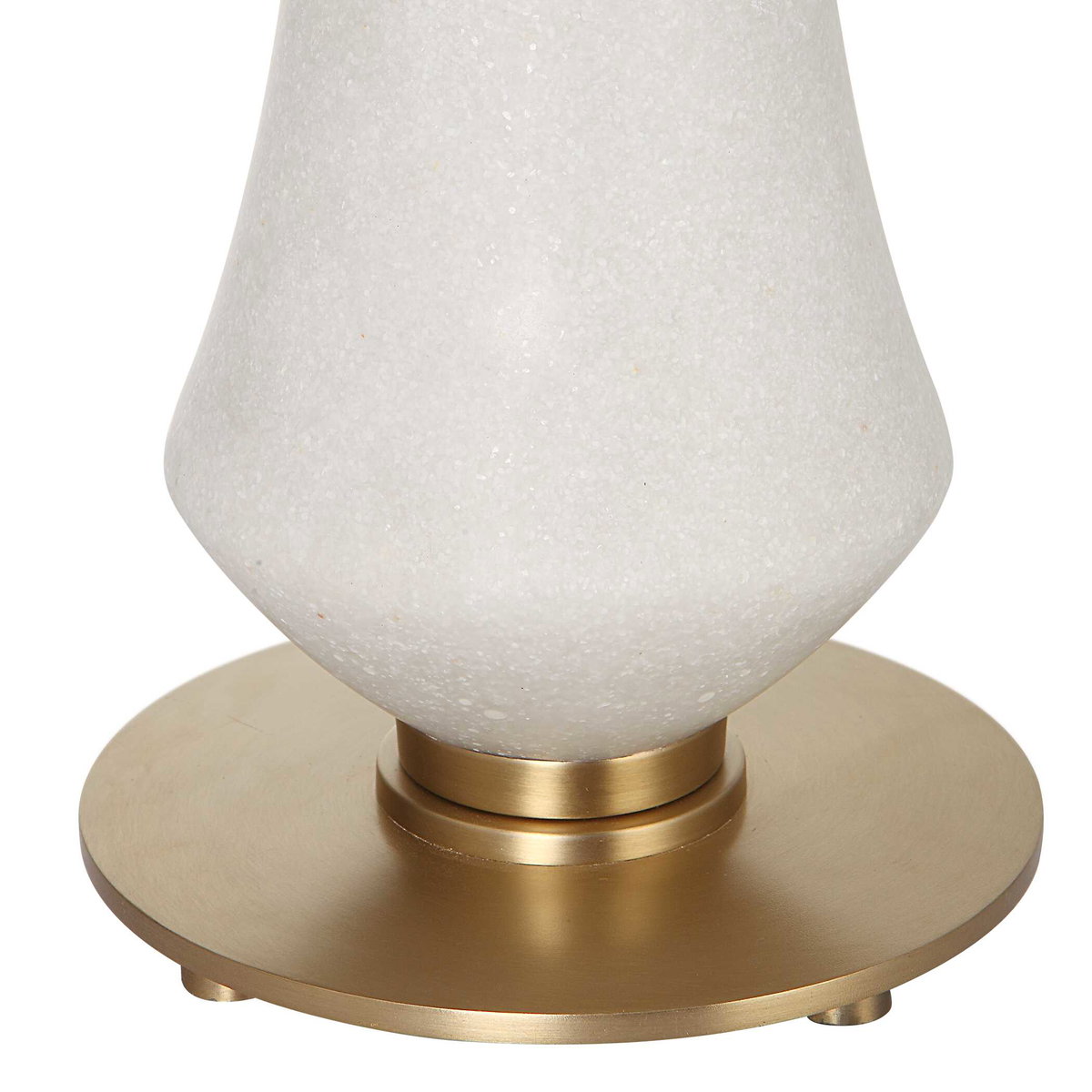 Marille Ivory Stone Table Lamp, by Uttermost, 1'4" width x 2'11.5" height x 1'4" depth View 7