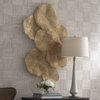 Ripley Gold Metal Wall Art, by Uttermost, 47" width x 31" height x 3" depth thumbnail 4