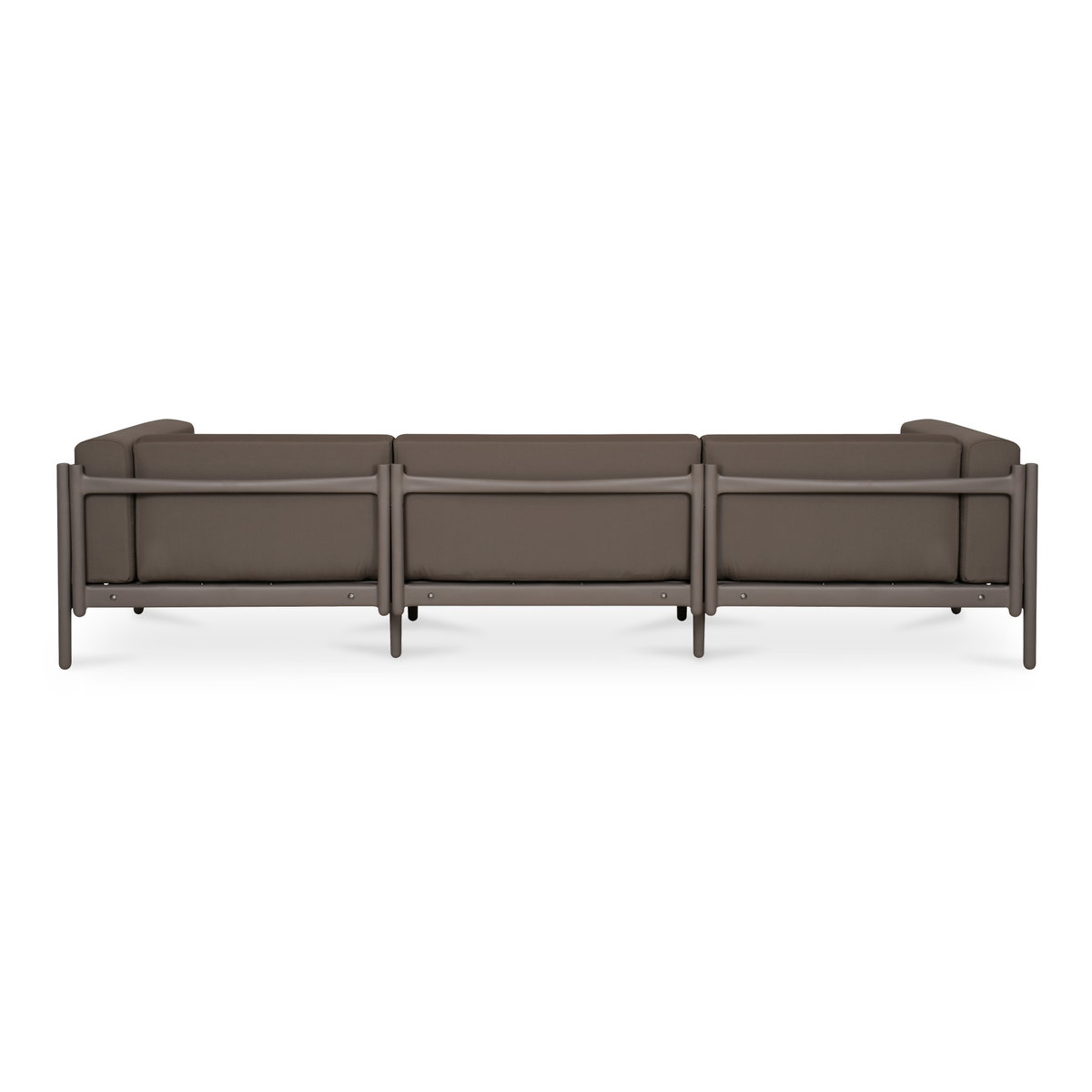 Suri Outdoor 3-seat Sofa, Sofas & Sectional by Moe's Home, 109" width x 26.2" height x 28.7" depth View 4
