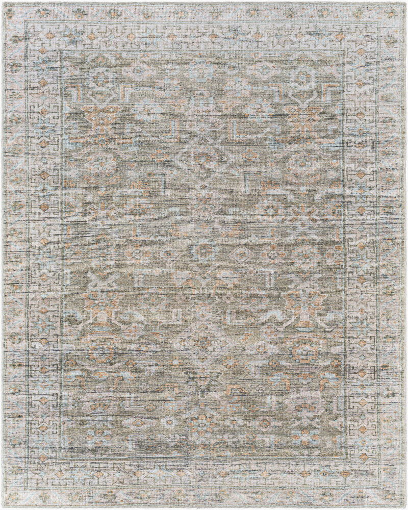 Darling Machine Woven Rug, by Surya, 9'0.27" length x 6'6.74" width