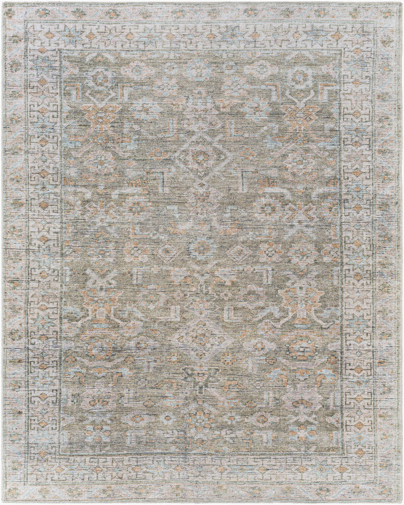 Darling Machine Woven Rug, by Surya, 9'6.17" length x 7'6.55" width