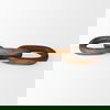 Tayla Large Medium Brown Wood Chain Link, Decorative Object by Mercana, 9.5" length x 2" width x 21" height thumbnail 4