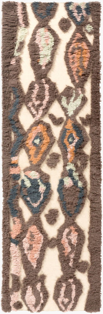 Midelt Handmade Rug, by Surya, 8' length x 2'6" width