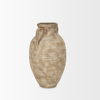 Tulsi Small Matte Earth Brown Ceramic Floor Vase thumbnail 4