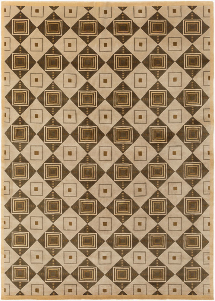Mugal Handmade Rug, by Surya, 11' length x 8' width