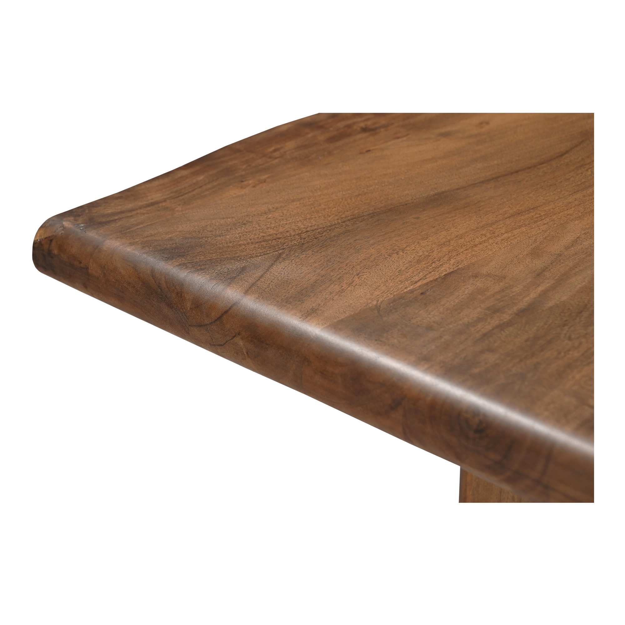 Lila Small Dining Table Brown, by Moe's Home, 78" width x 30" height x 40" depth View 4