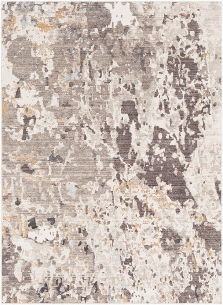 Crescendo Machine Woven Rug, by Surya, 7'7" length x 5'3" width