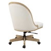 Lithe Light Oak Desk Chair, Accent Chair by Uttermost, 22.5" width x 37.5" height x 26.5" depth thumbnail 7