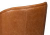 Braxton Leather Swivel Chair, Brown thumbnail 2