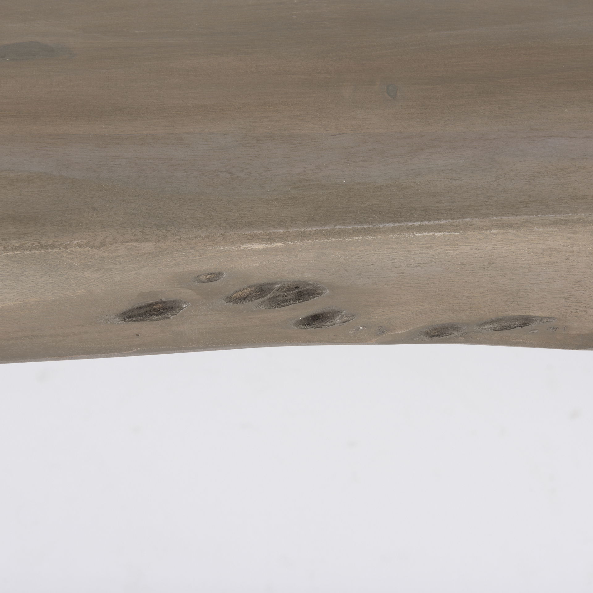 Konstantin 94.0 x 40.0 x 30.0 Medium Brown Wood with Live Edge Rectangular Dining Table large image 