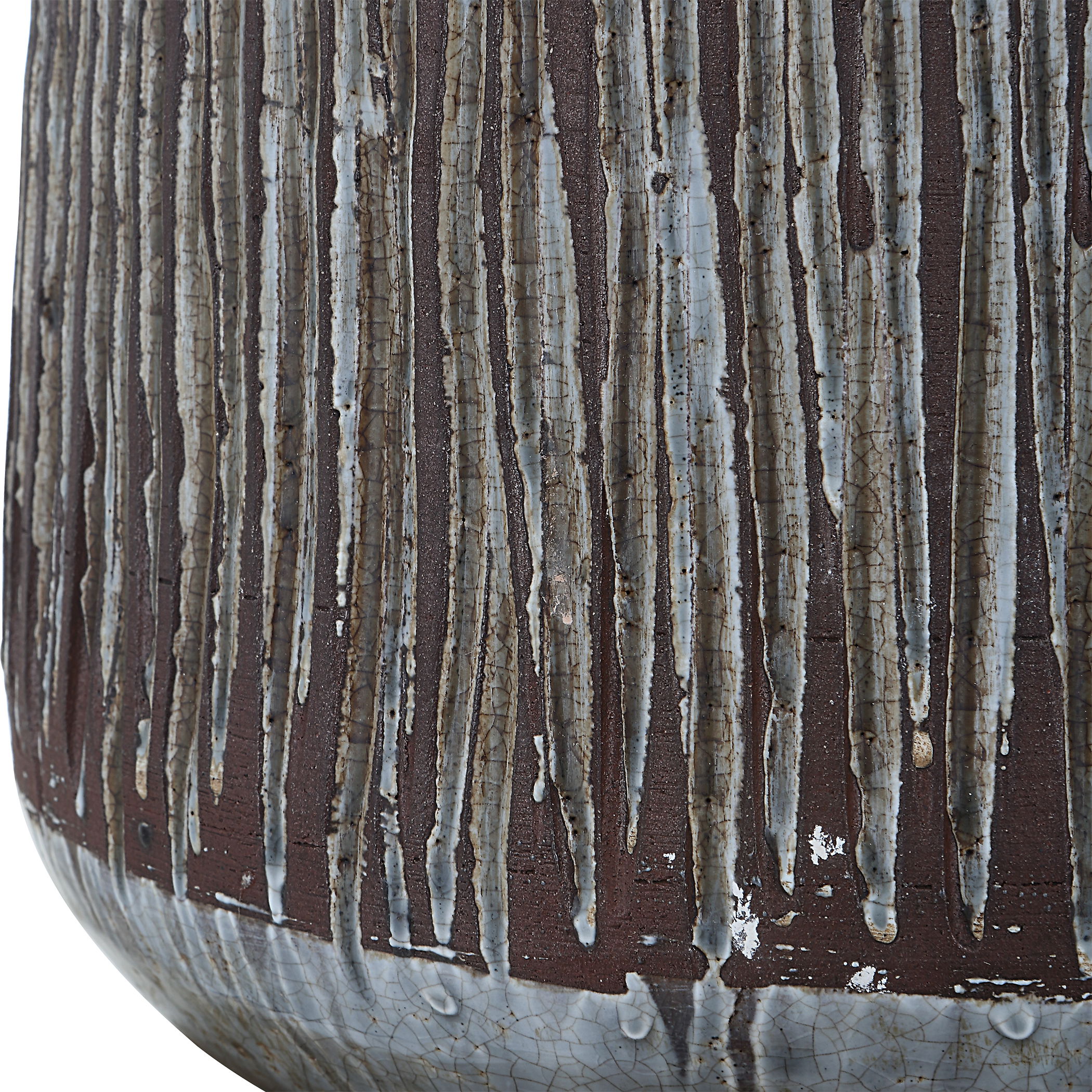 Neolithic Blue-Gray Table Lamp large image 