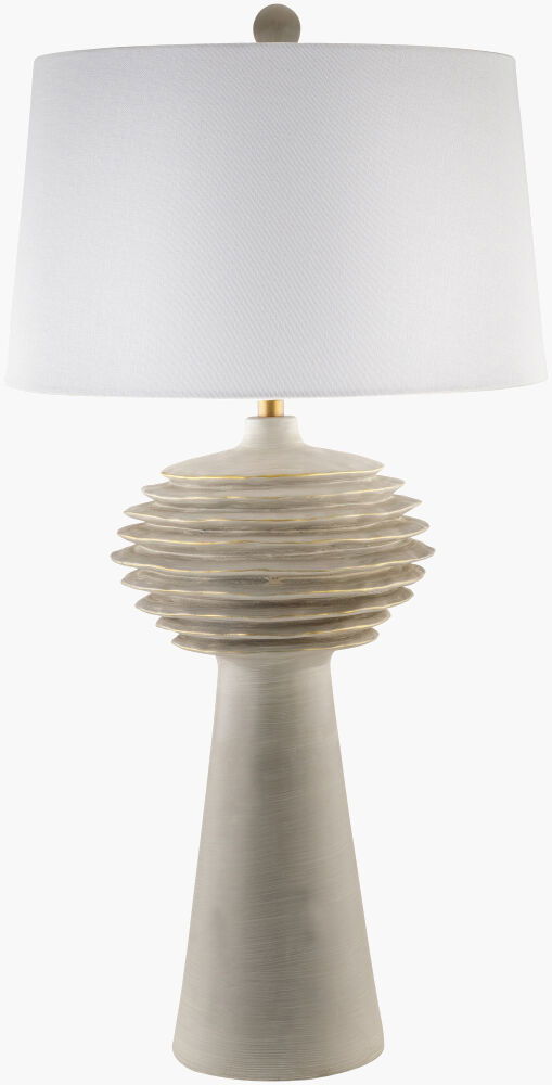 Terra Strata Accent Table Lamp, by Surya, 16" width x 30" height