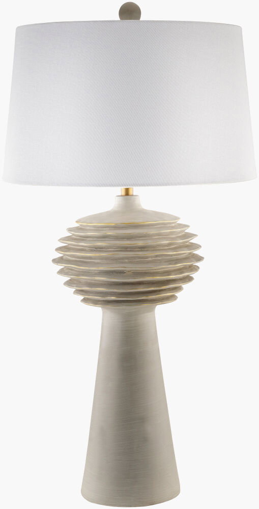 Terra Strata Accent Table Lamp, by Surya, 16" width x 30" height