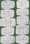 Mid-Century Beads Green Peel & Stick Wallpaper, by York Wall, 18'10.8" length x 1'6" width x 0.02" depth thumbnail