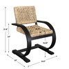 Rehema Black Dining Chair, by Uttermost, 24.5" width x 37.8" height x 25" depth thumbnail 3