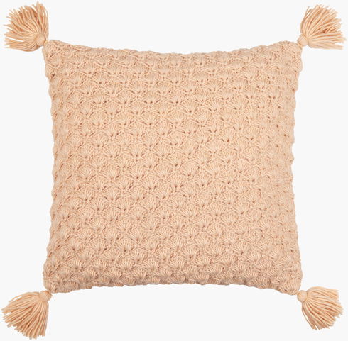Makrome Accent Pillow