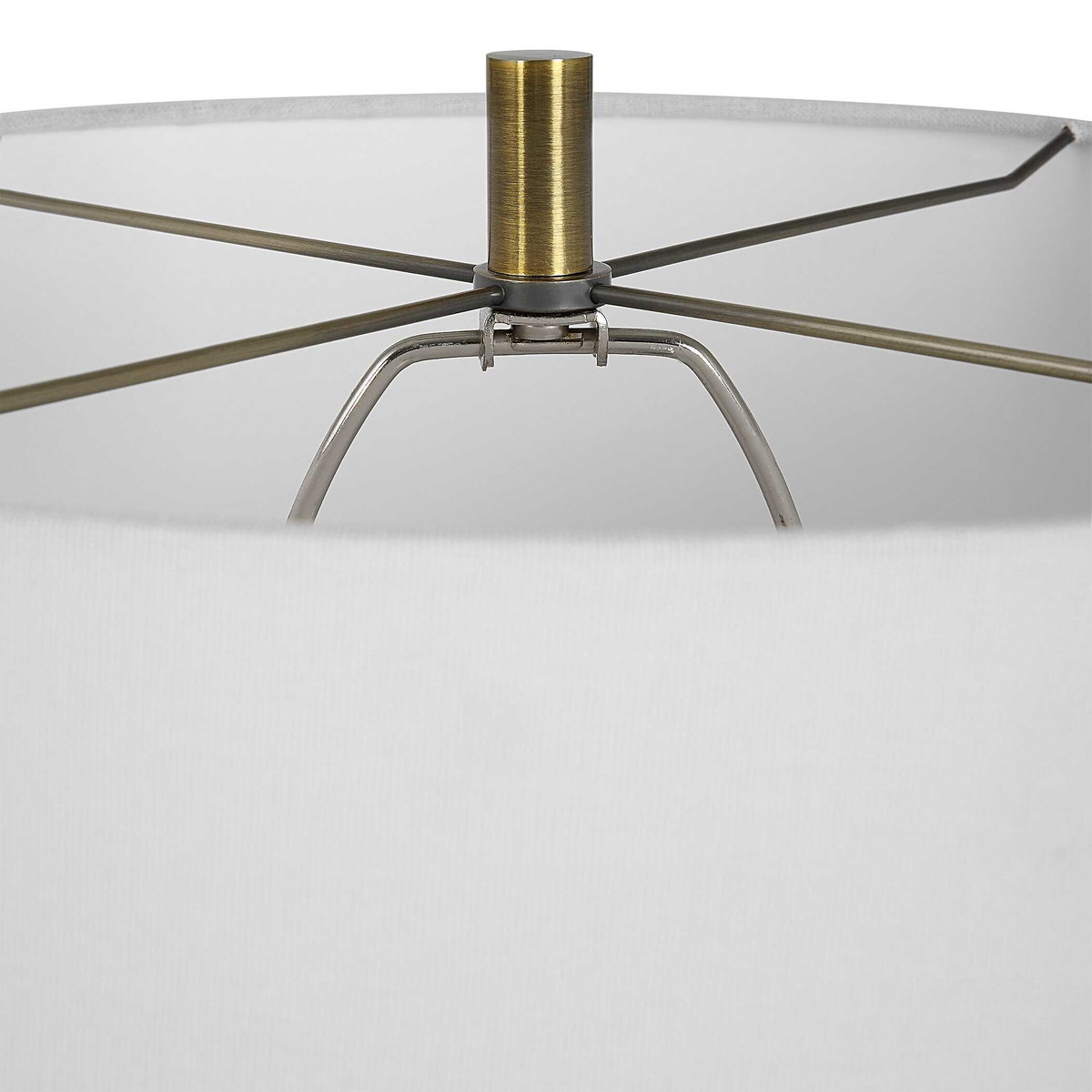 Verdell Green Table Lamp, by Uttermost, 1'5" width x 2'5" height x 1'5" depth View 7
