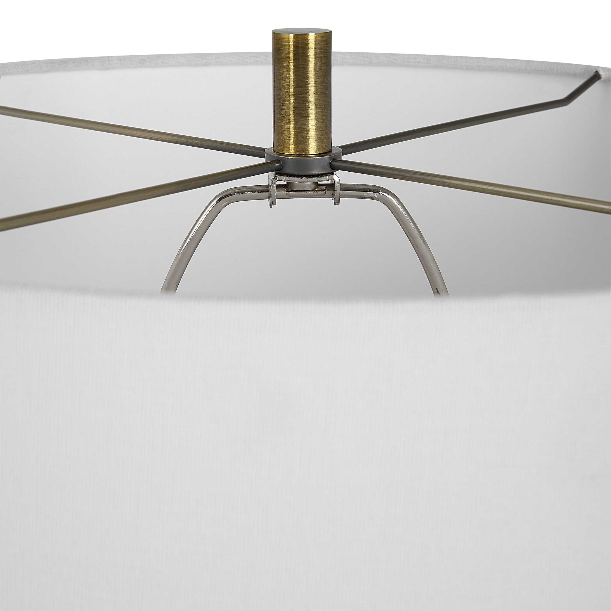 Verdell Green Table Lamp, by Uttermost, 17" width x 29" height x 17" depth View 7