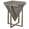 Bertrand Shagreen Accent Table, Side & End Table by Uttermost, 18.25" width x 25.25" height x 18.25" depth thumbnail 4