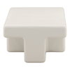 Teo Outdoor Coffee Table White, by Dovetail, 48" width x 15" height x 24" depth thumbnail 3