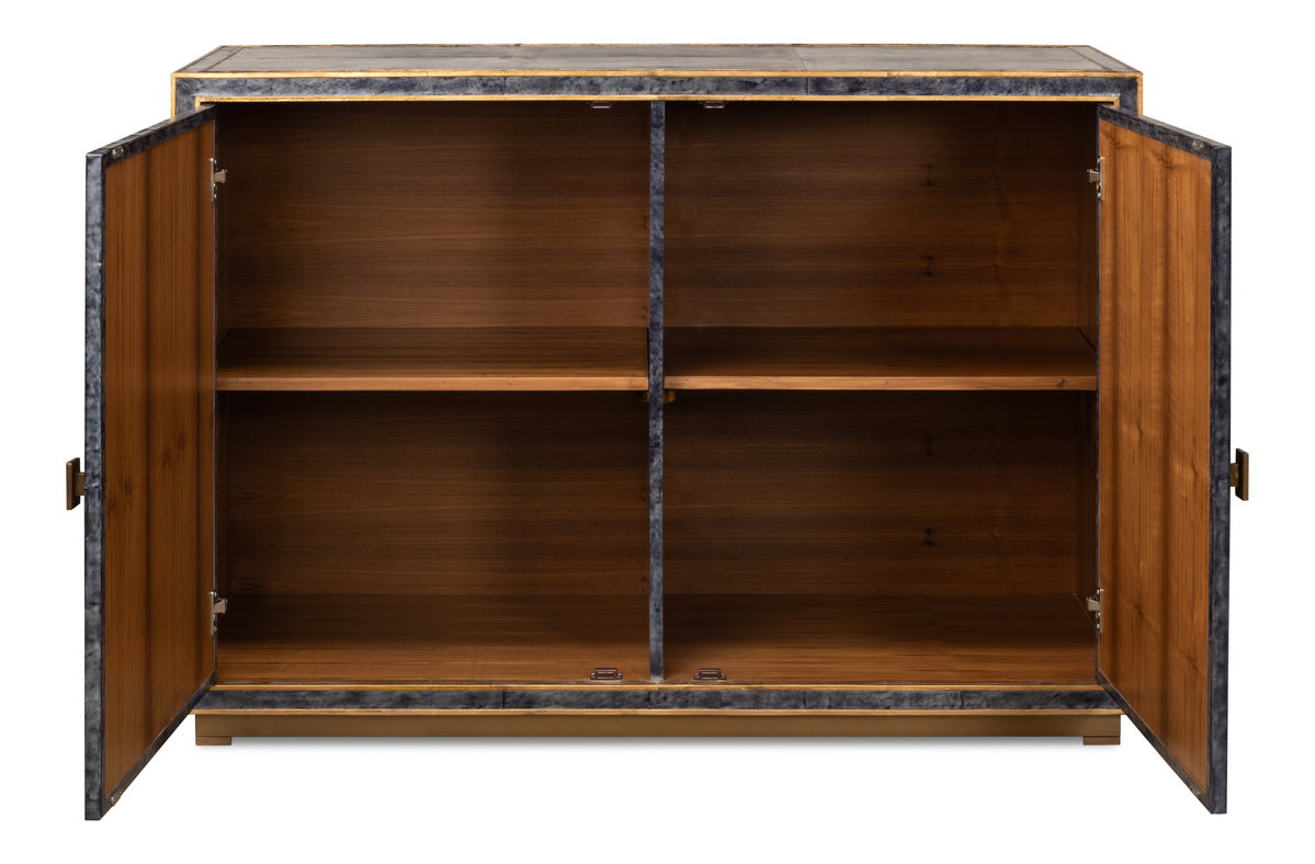 Bel Aire Buffet, by Sarreid, 1'9" length x 4'5" width x 3'1" height View 9