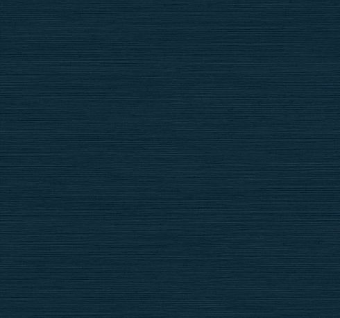 Shining Sisal Grasscloth Dark Blue Metallic Wallpaper
