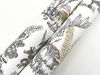 Mushroom Garden Toile Neutral & Gold Wallpaper thumbnail 2