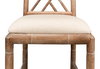 Brighton Bamboo Side Chair, by Sarreid, 1'10" length x 1'5" width x 3'3" height thumbnail 12