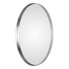 Pursley Brushed Nickel Oval Mirror thumbnail 3