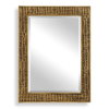 Woven In Time Gold Mirror, by Uttermost, 2'5.5" width x 3'3.75" height x 0.75" depth thumbnail 1