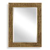 Woven In Time Gold Mirror, by Uttermost, 29.5" width x 39.75" height x 0.75" depth thumbnail 1