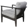 Brunei Modern Gray Accent Chair thumbnail 5